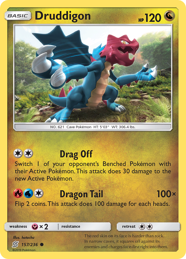 Druddigon (157/236) [Sun & Moon: Unified Minds] | Chromatic Games