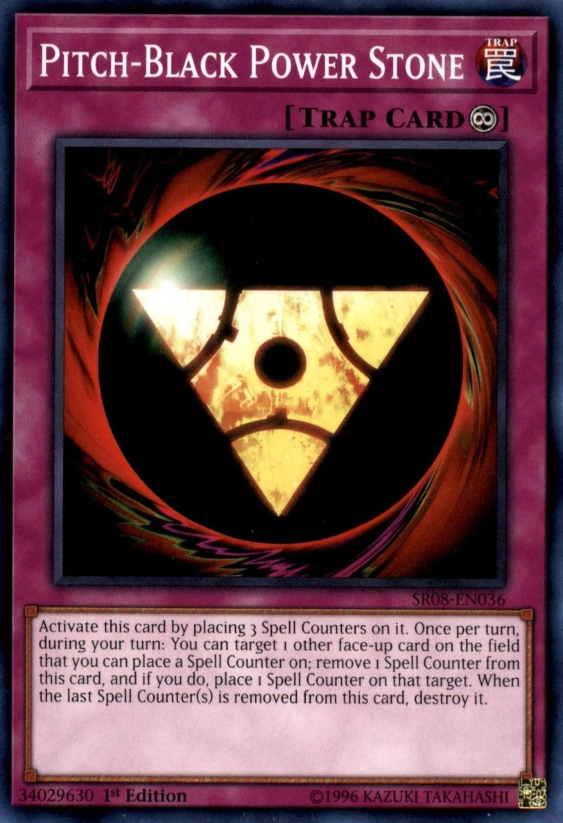 Pitch-Black Power Stone [SR08-EN036] Common | Chromatic Games
