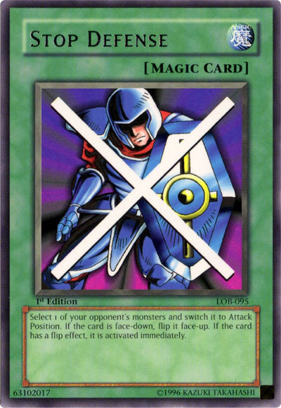 Stop Defense [LOB-095] Rare | Chromatic Games
