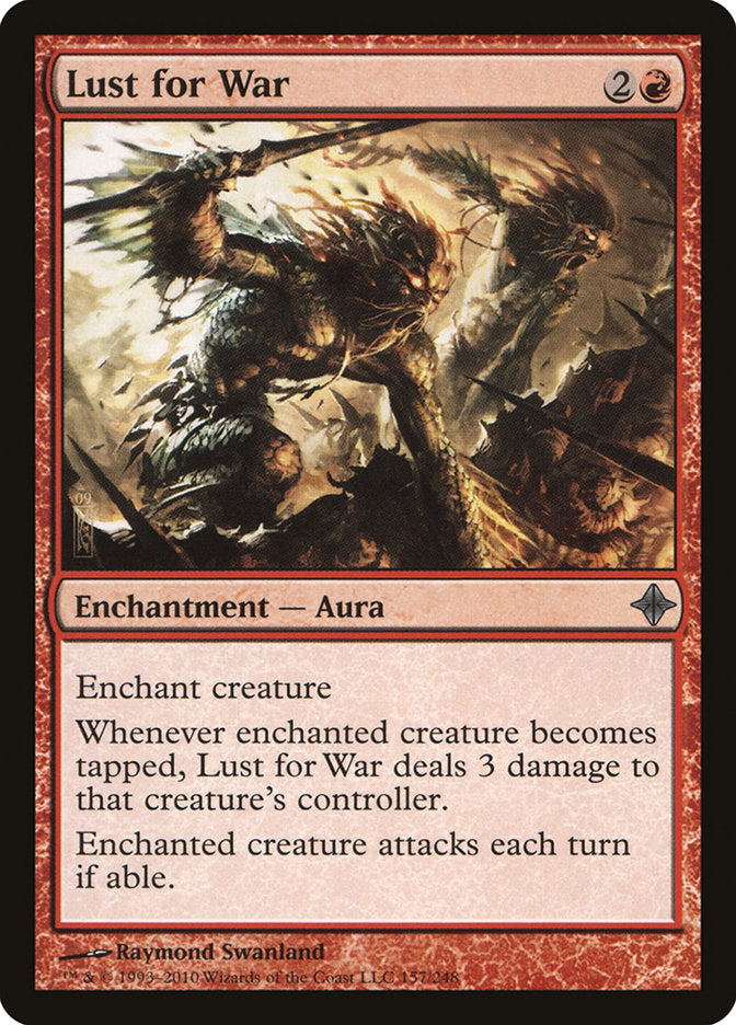 Lust for War 157/248 (Rise of the Eldrazi)  | Chromatic Games