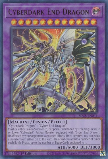 Cyberdark End Dragon [SDCS-EN044] Ultra Rare | Chromatic Games