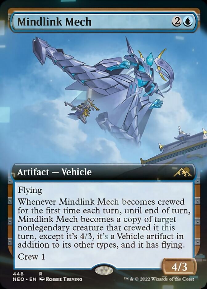 Mindlink Mech (Extended Art) [Kamigawa: Neon Dynasty] | Chromatic Games