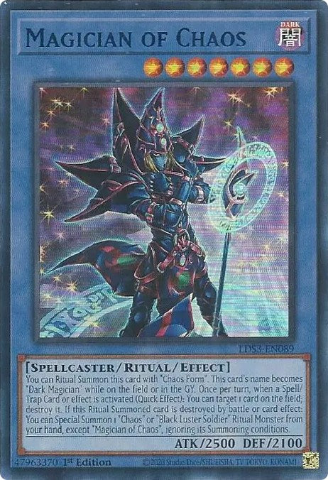 Magician of Chaos (Blue) [LDS3-EN089] Ultra Rare | Chromatic Games