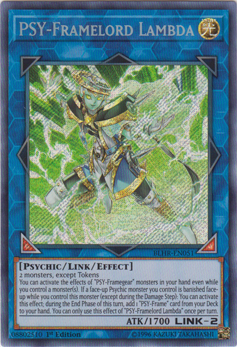 PSY-Framelord Lambda [BLHR-EN051] Secret Rare | Chromatic Games