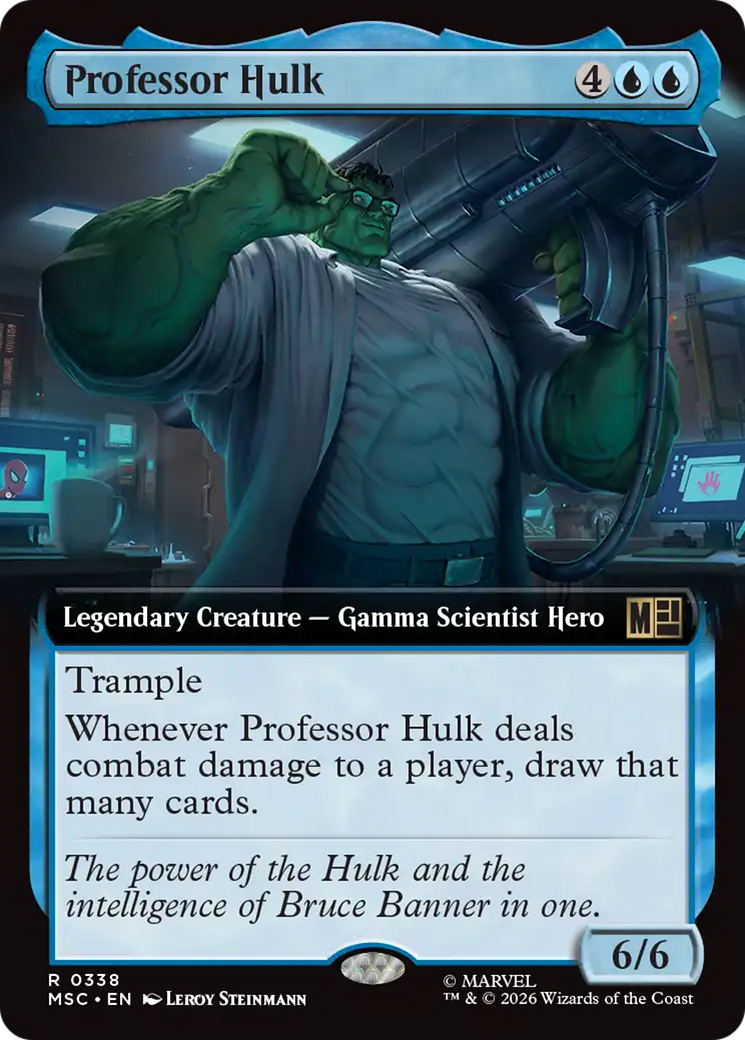 Professor Hulk (Extended Art) [Marvel Super Heroes Commander] | Chromatic Games