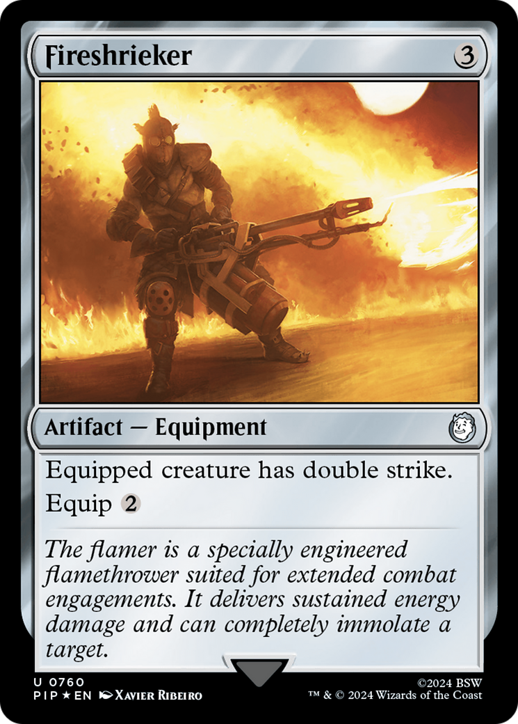 Fireshrieker (Surge Foil) [Fallout] | Chromatic Games