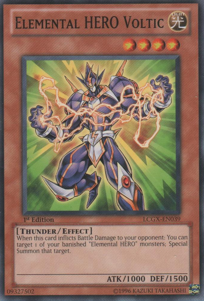 Elemental HERO Voltic [LCGX-EN039] Common | Chromatic Games