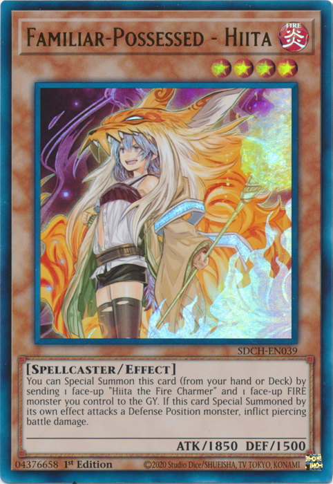 Familiar-Possessed - Hiita (Alternate Art) [SDCH-EN039] Ultra Rare | Chromatic Games
