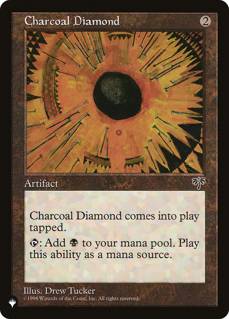 Charcoal Diamond [The List Reprints] | Chromatic Games