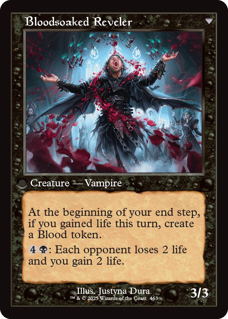 Restless Bloodseeker // Bloodsoaked Reveler (Retro Frame) [Innistrad Remastered] | Chromatic Games