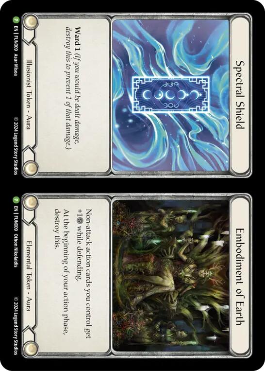 Cracker Bauble // Spectral Shield and Embodiment of Earth [LGS360-FUN009] (Promo) | Chromatic Games
