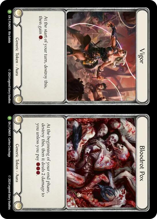Cracker Bauble // Vigor and Bloodrot Pox [LGS360-FUN015] (Promo) | Chromatic Games