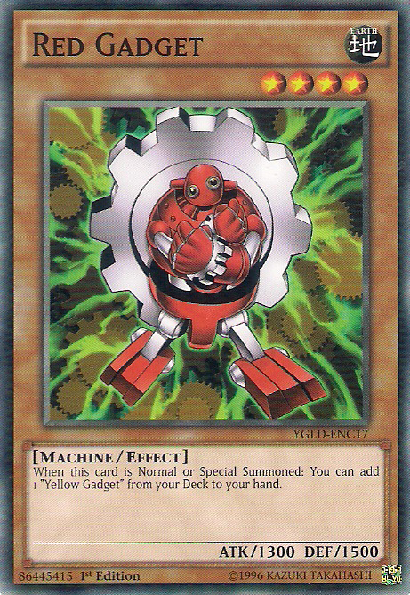 Red Gadget [YGLD-ENC17] Common | Chromatic Games