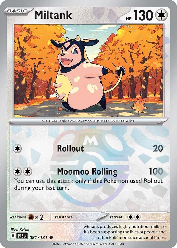 Miltank (081/131) (Master Ball Pattern) [Scarlet & Violet: Prismatic Evolutions] | Chromatic Games