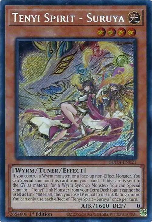 Tenyi Spirit - Suruya [SUDA-EN021] Secret Rare | Chromatic Games