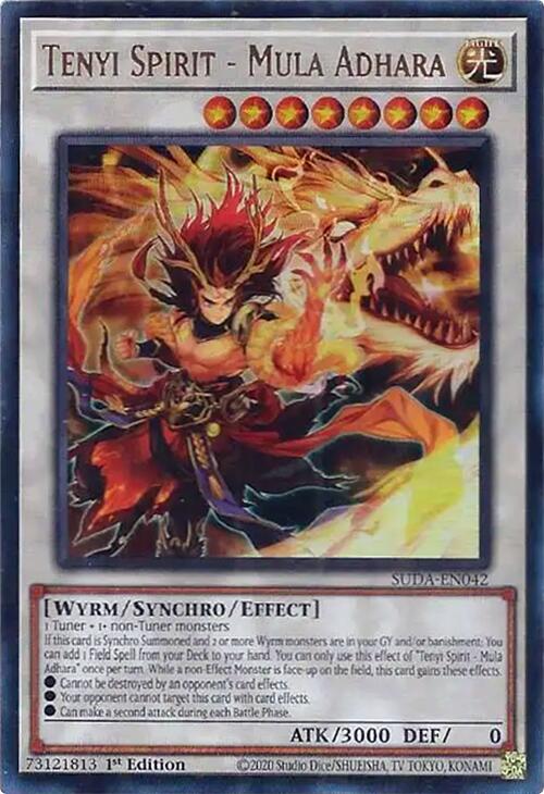 Tenyi Spirit - Mula Adhara [SUDA-EN042] Ultra Rare | Chromatic Games