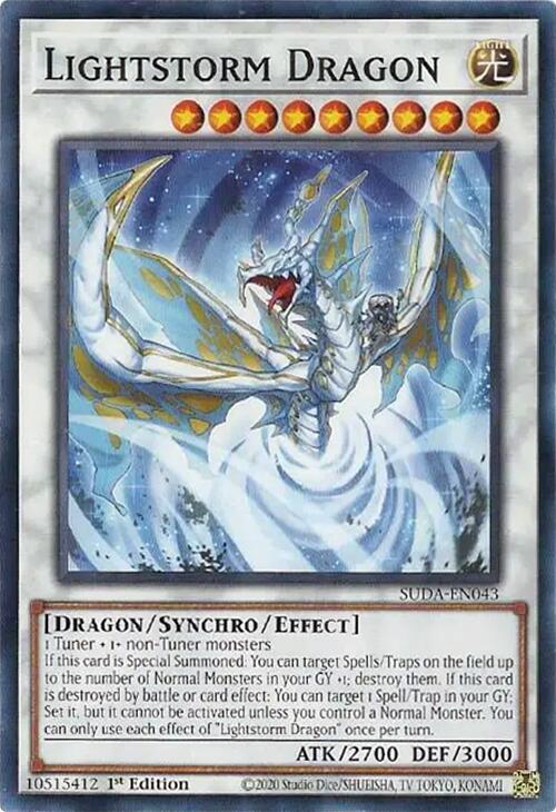 Lightstorm Dragon [SUDA-EN043] Common | Chromatic Games