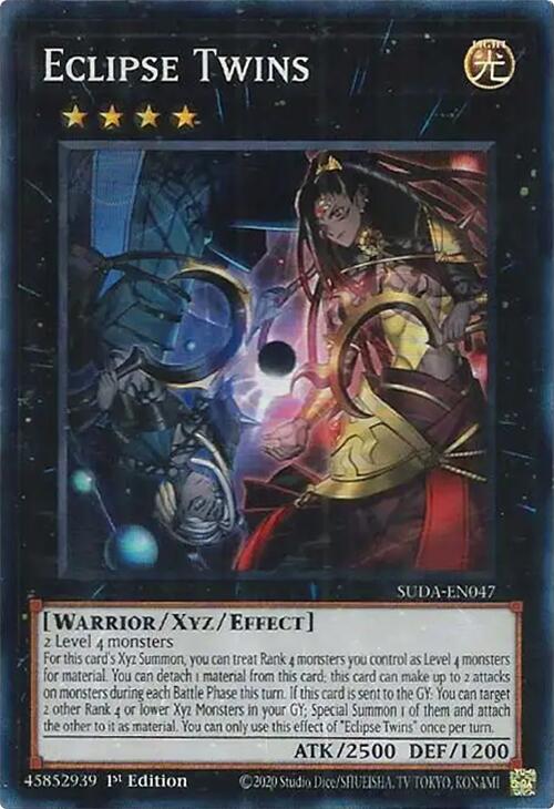Eclipse Twins [SUDA-EN047] Super Rare | Chromatic Games