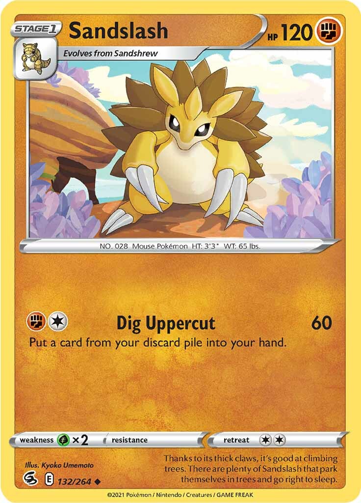Sandslash (132/264) [Sword & Shield: Fusion Strike] | Chromatic Games