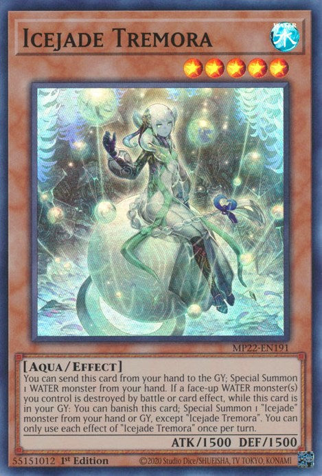 Icejade Tremora [MP22-EN191] Super Rare | Chromatic Games