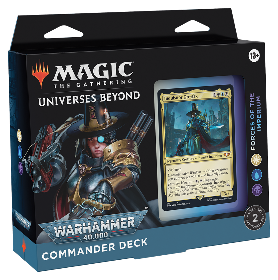 Warhammer 40,000 - Commander Deck (Forces of the Imperium) | Chromatic Games