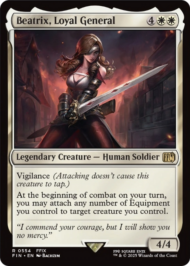 Beatrix, Loyal General [FINAL FANTASY] | Chromatic Games