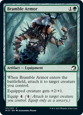 Bramble Armor 171/277 (Innistrad: Midnight Hunt)  | Chromatic Games