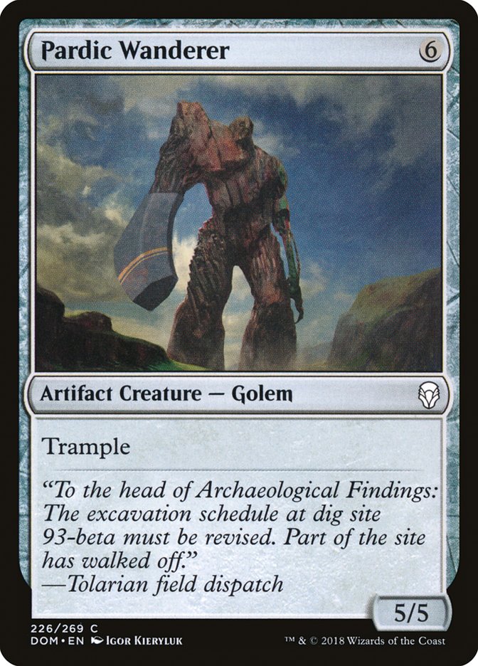 Pardic Wanderer 226/269 (Dominaria)  | Chromatic Games