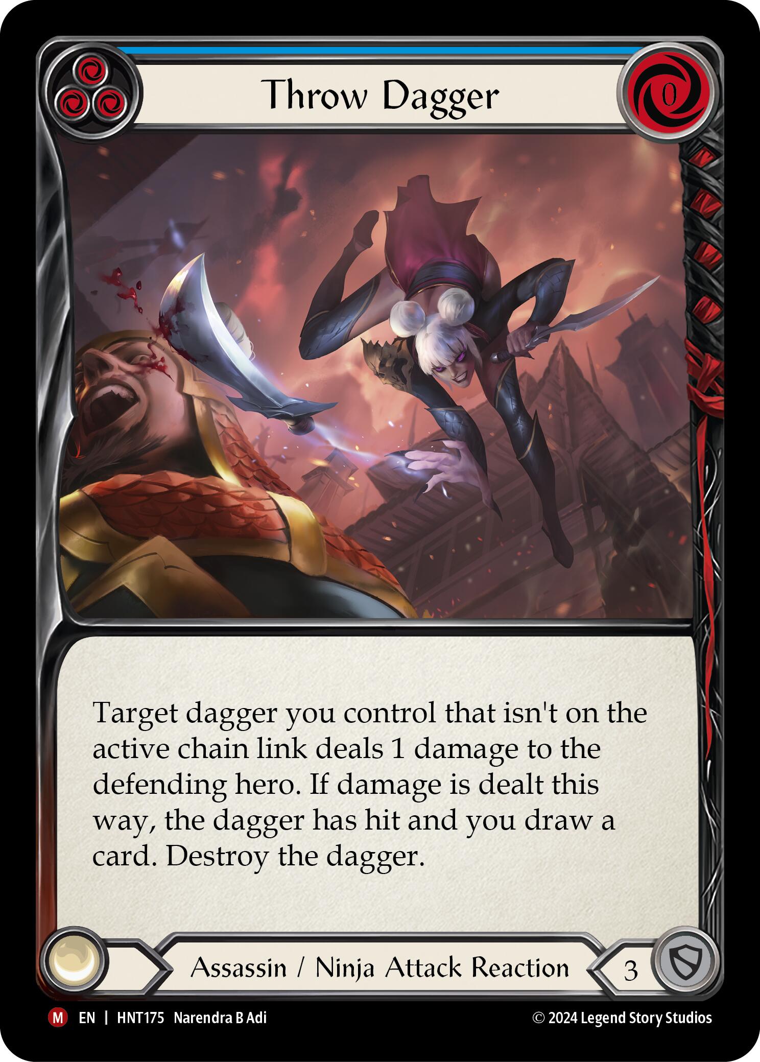 Throw Dagger [HNT175] (The Hunted) | Chromatic Games