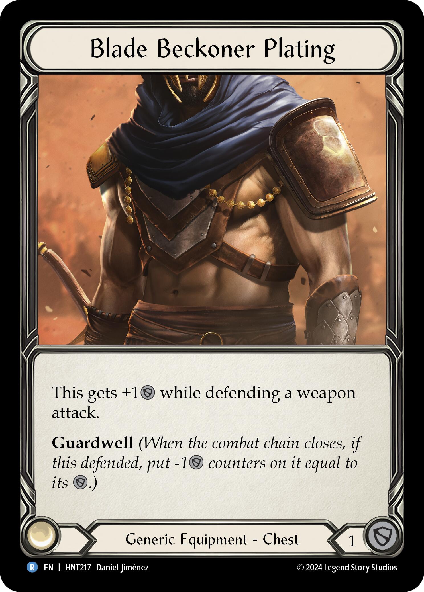 Blade Beckoner Plating [HNT217] (The Hunted) | Chromatic Games