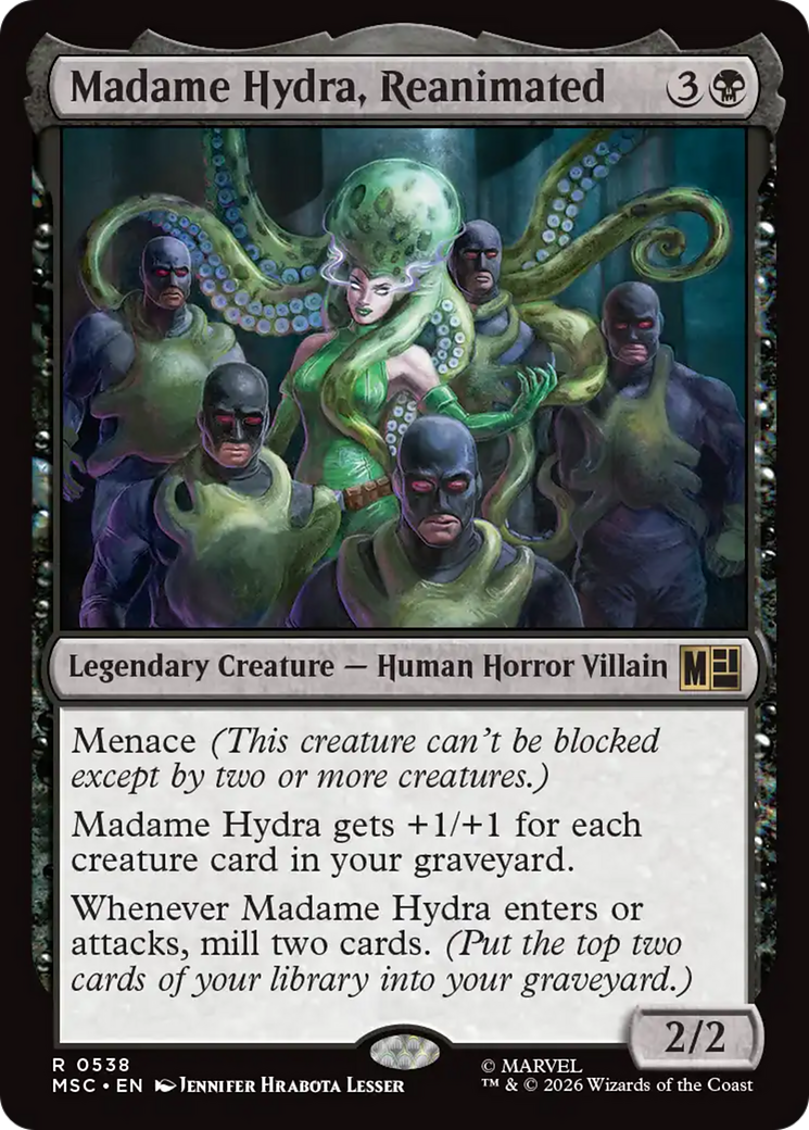 Madame Hydra, Reanimated [Marvel Super Heroes Commander] | Chromatic Games