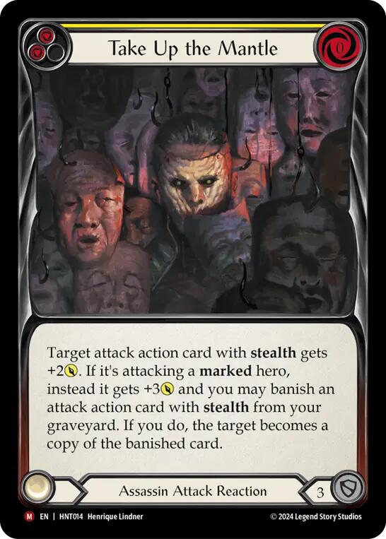 Take Up the Mantle [HNT014] (The Hunted) | Chromatic Games