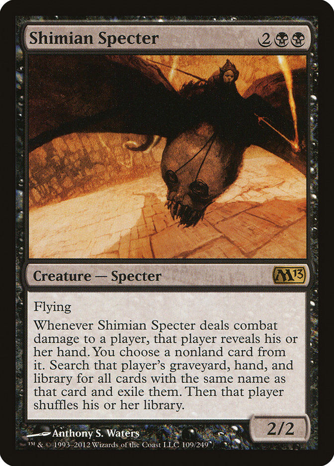 Shimian Specter 109/249 (Magic 2013 (M13))  | Chromatic Games