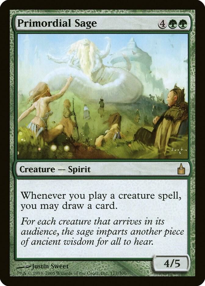 Primordial Sage 177/306 (Ravnica: City of Guilds)  | Chromatic Games