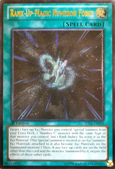 Rank-Up-Magic Numeron Force (UTR) [JOTL-EN059] Ultimate Rare | Chromatic Games