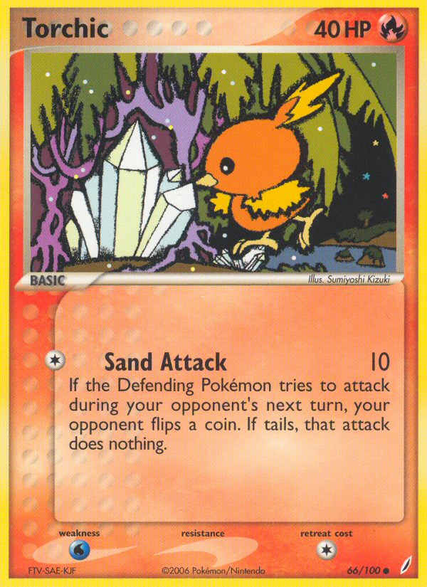 Torchic (66/100) [EX: Crystal Guardians] | Chromatic Games