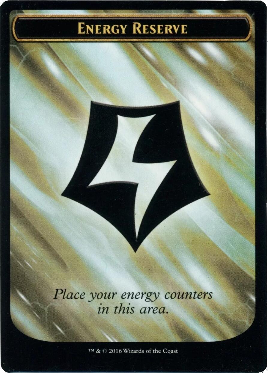Energy Reserve Token [Aether Revolt Tokens] | Chromatic Games