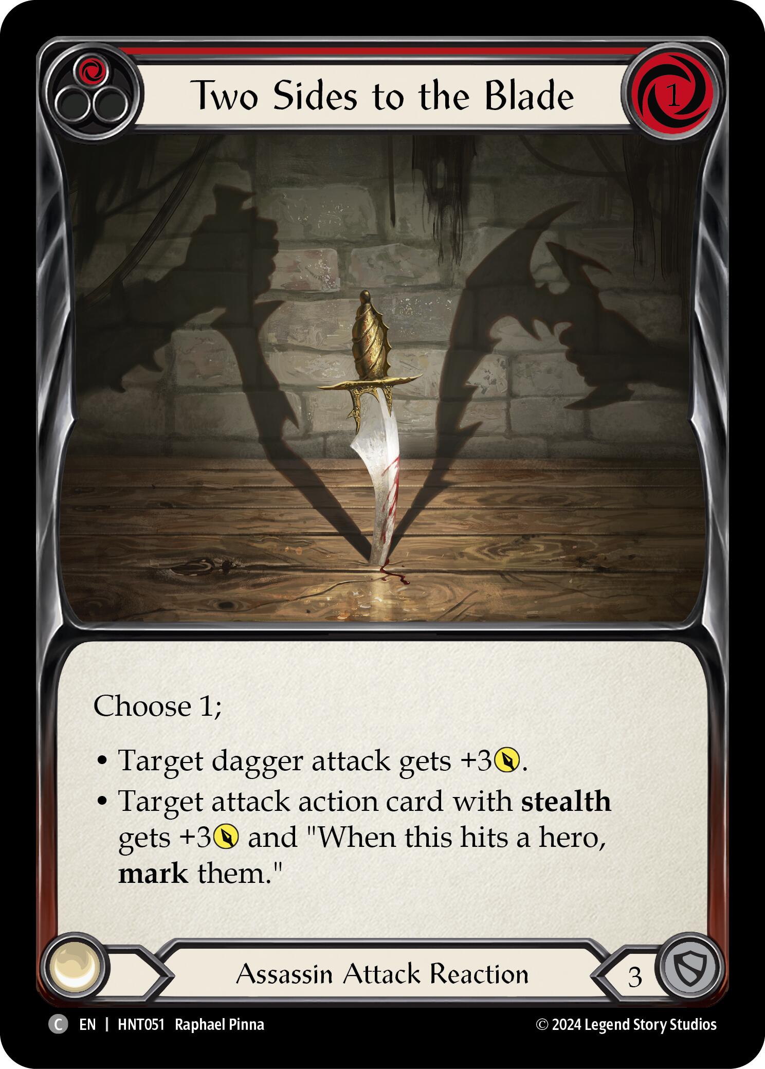 Two Sides to the Blade [HNT051] (The Hunted) | Chromatic Games