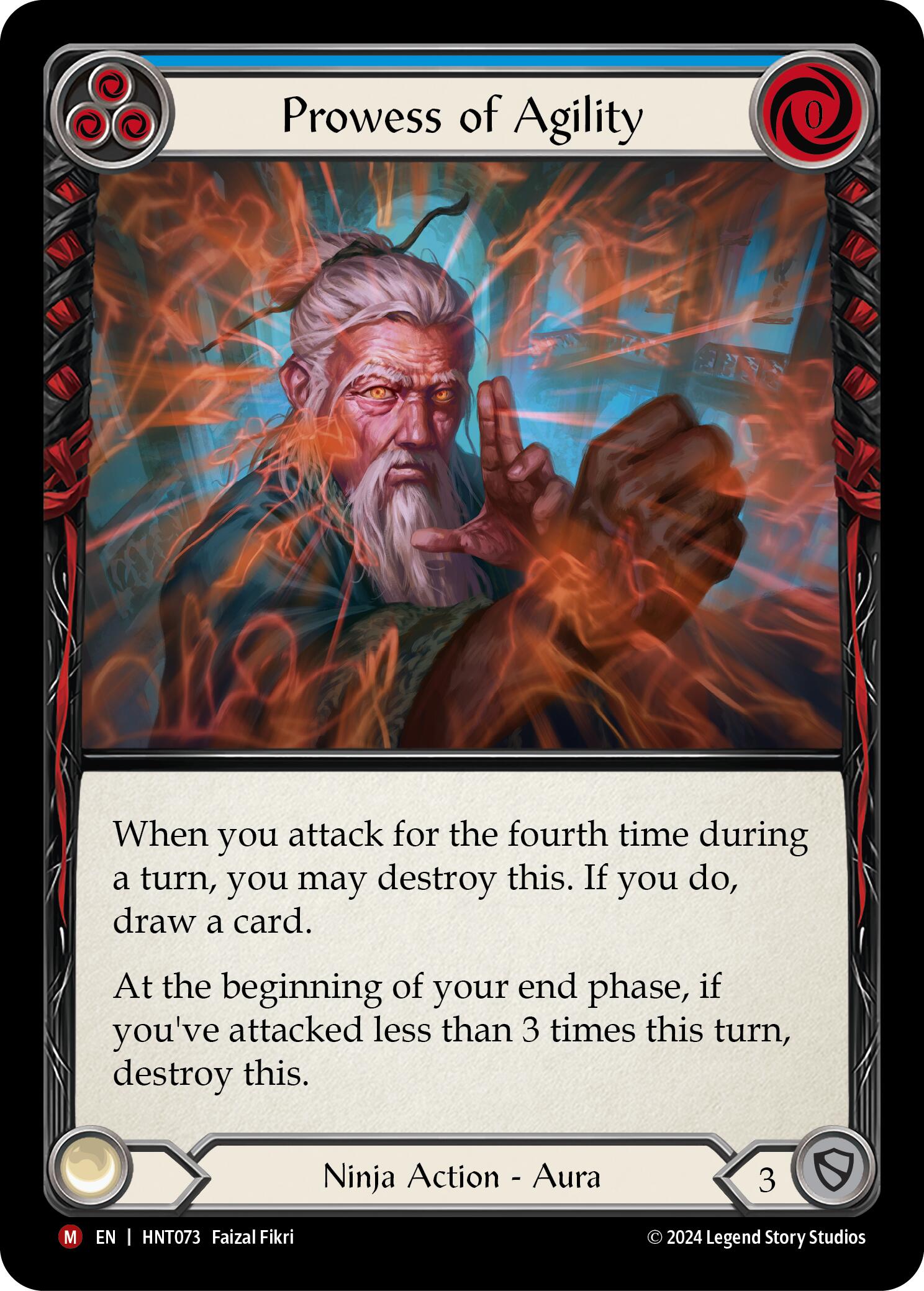 Prowess of Agility [HNT073] (The Hunted) | Chromatic Games