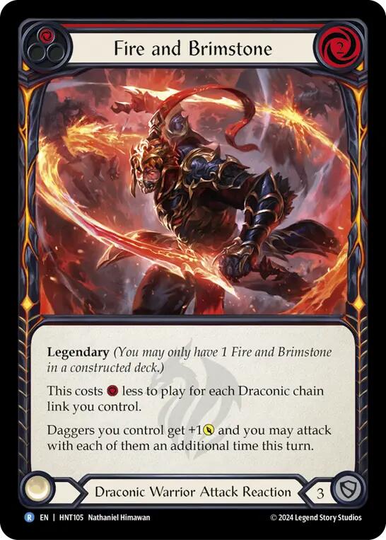 Fire and Brimstone [HNT105] (The Hunted) | Chromatic Games