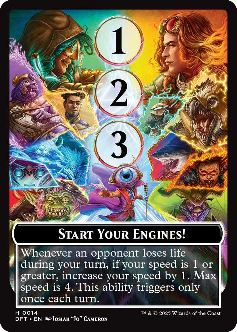 Start Your Engines! // Max Speed [Aetherdrift Tokens] | Chromatic Games