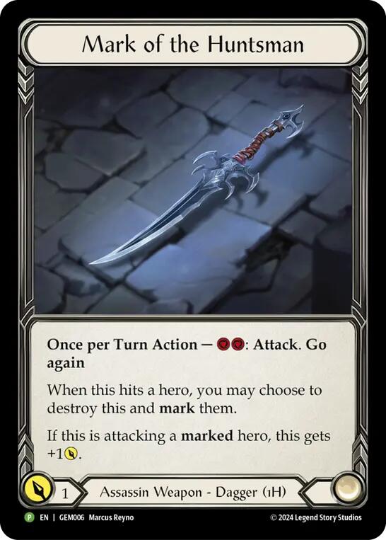 Mark of the Huntsman [GEM006] (GEM Pack 1)  Cold Foil | Chromatic Games