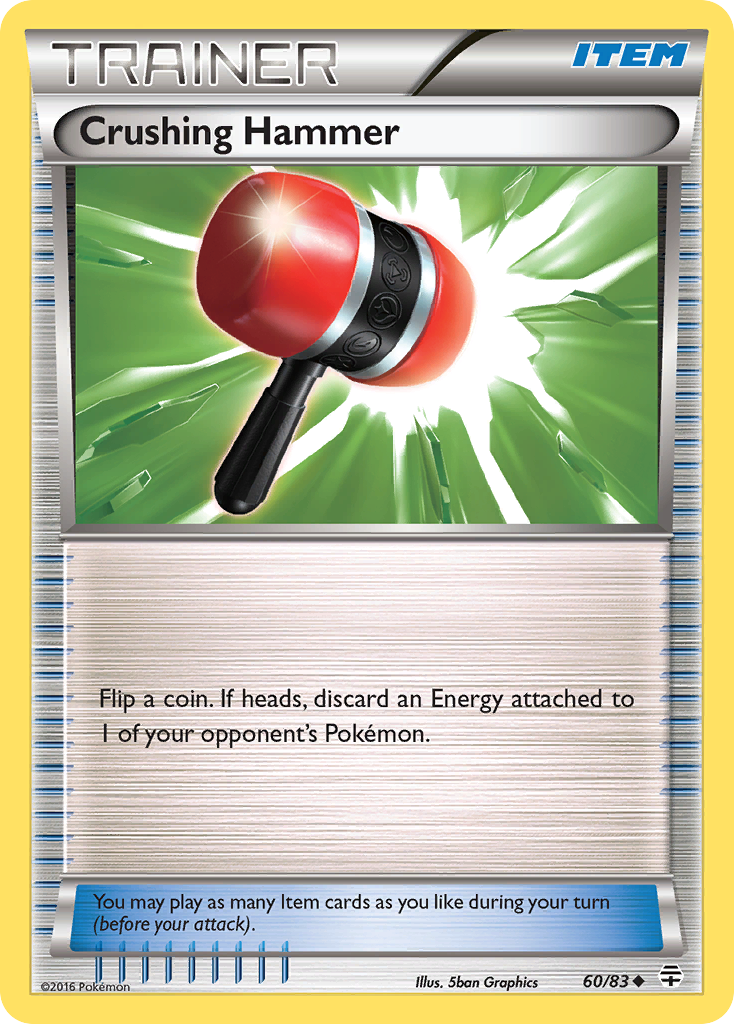 Crushing Hammer (60/83) [XY: Generations] | Chromatic Games