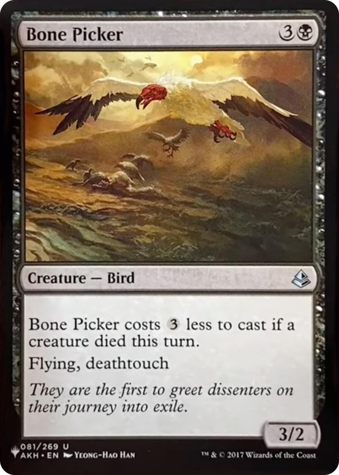 Bone Picker [The List] | Chromatic Games