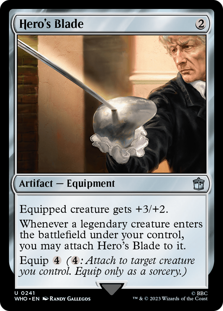 Hero's Blade [Doctor Who] | Chromatic Games