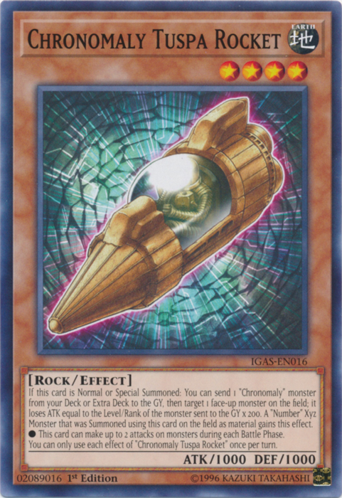 Chronomaly Tuspa Rocket [IGAS-EN016] Common | Chromatic Games