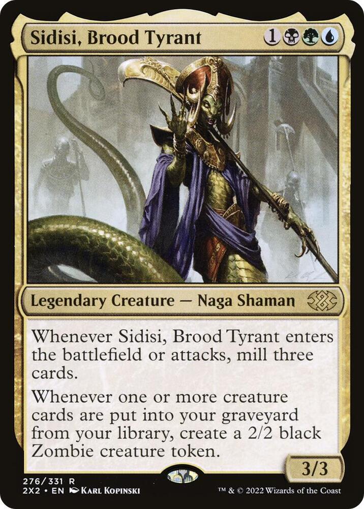Sidisi Brood Tyrant 276 (Double Masters 2022)  - Foil | Chromatic Games