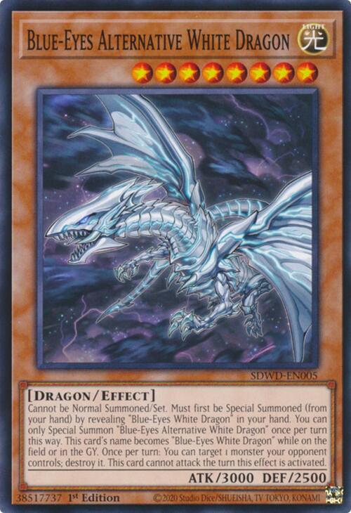 Blue-Eyes Alternative White Dragon [SDWD-EN005] Common | Chromatic Games