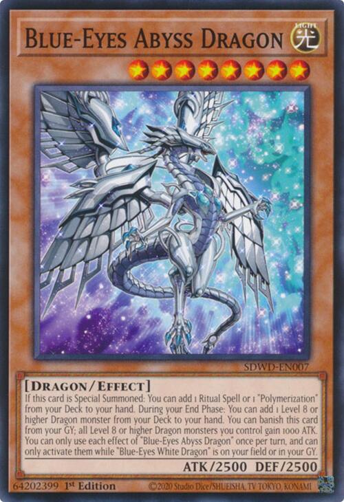Blue-Eyes Abyss Dragon [SDWD-EN007] Common | Chromatic Games