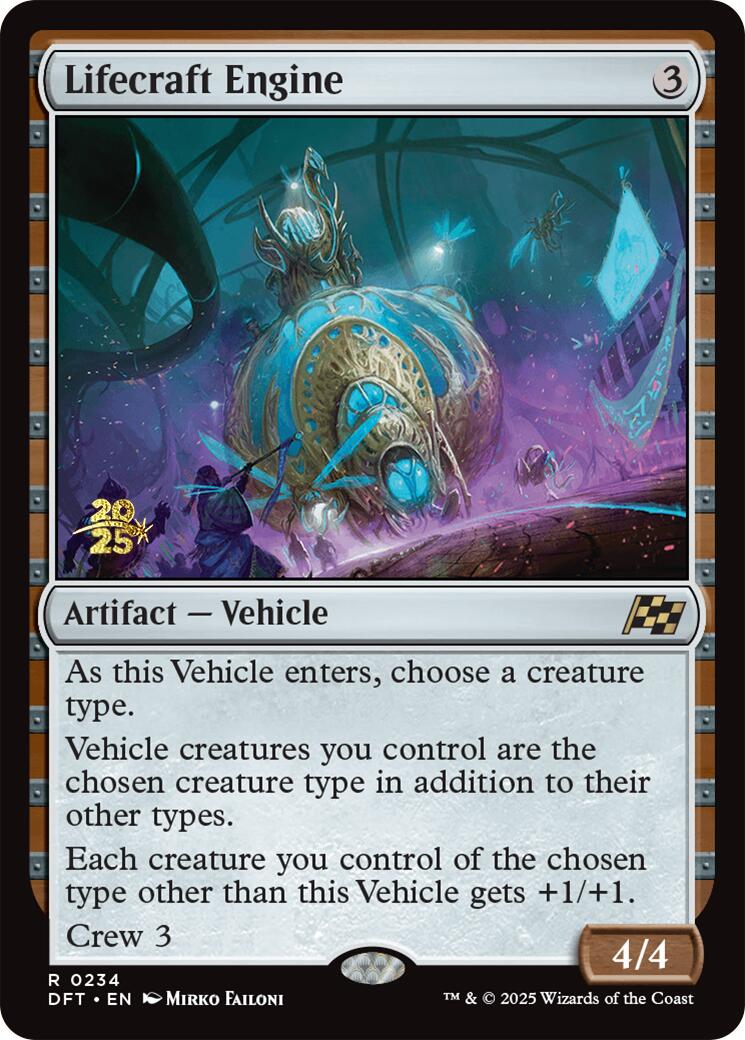 Lifecraft Engine [Aetherdrift Prerelease Promos] | Chromatic Games